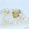 Gracefulness Pearl & Diamond Gold Necklace - Image 2
