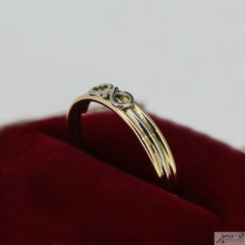 Infinity Friendship Ring | 18ct Yellow, White & Rose Gold