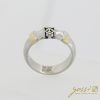 Decorative Silver & Gold Ring - Image 4