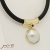 Royal Pearl Ruby & Diamonds Pendant - Image 5